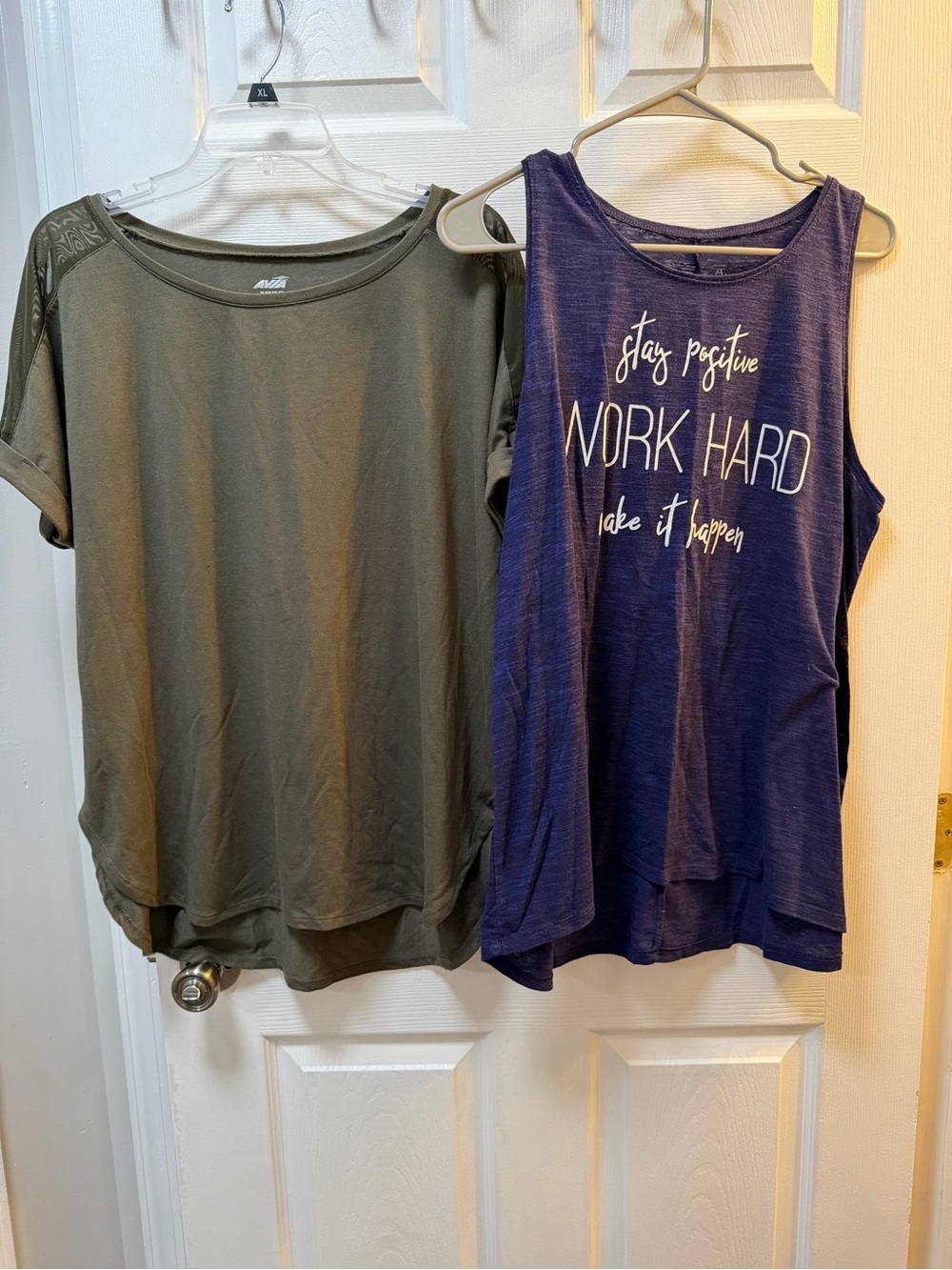 Set of Two Workout Tops. Size XL.